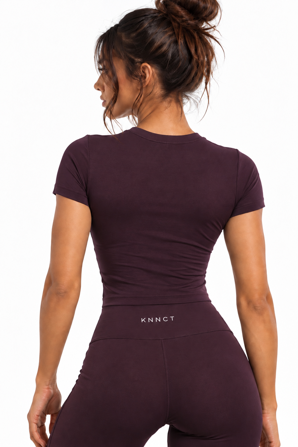 KNNCT Performance Tee Damen – Plum Edition
