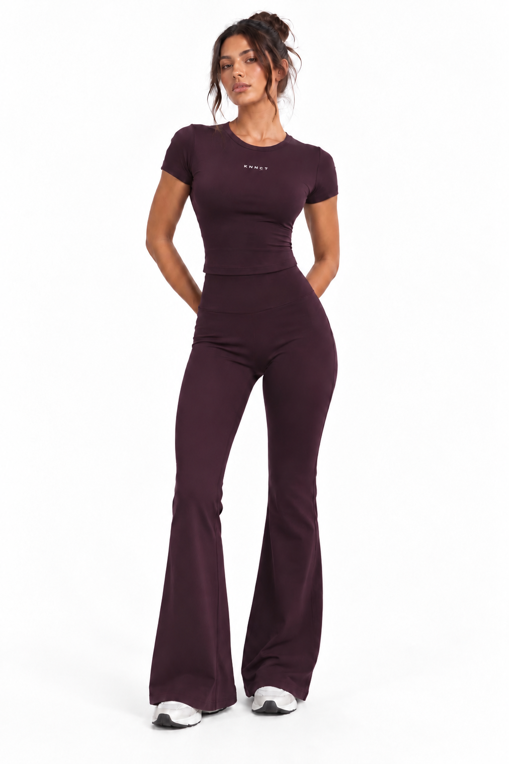 KNNCT Performance Tee Damen – Plum Edition