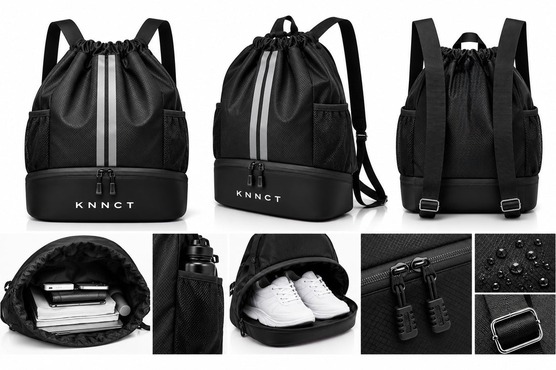 KNNCT Gym Bag – Black Edition