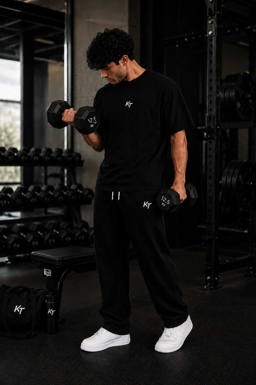 KNNCT T-Shirt Oversize – Black Edition