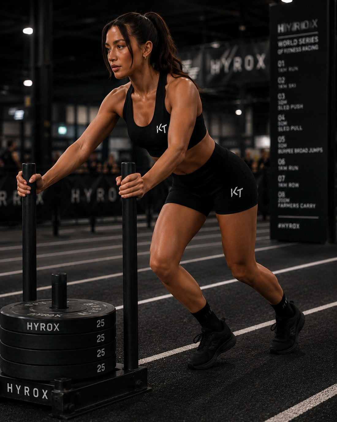 KNNCT Sculpt Shorts – Black Edition