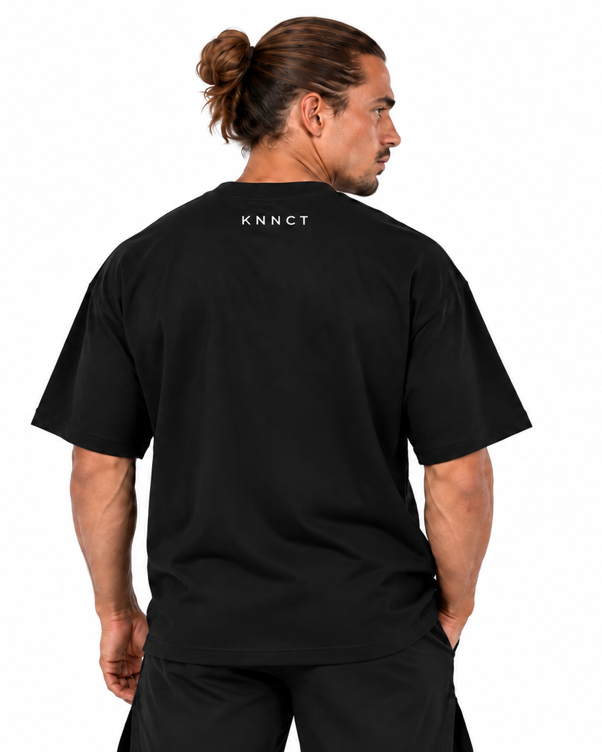 KNNCT Oversize T-Shirt – Black Edition