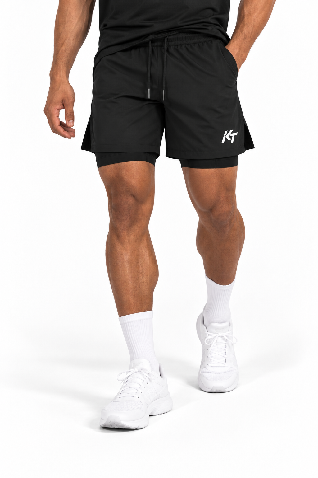 KNNCT Training Shorts – Black Edition
