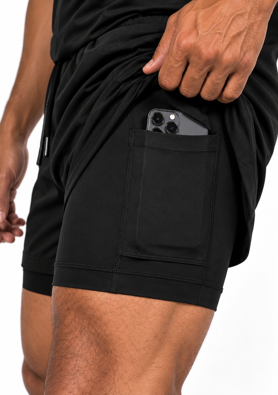 KNNCT Training Shorts – Black Edition