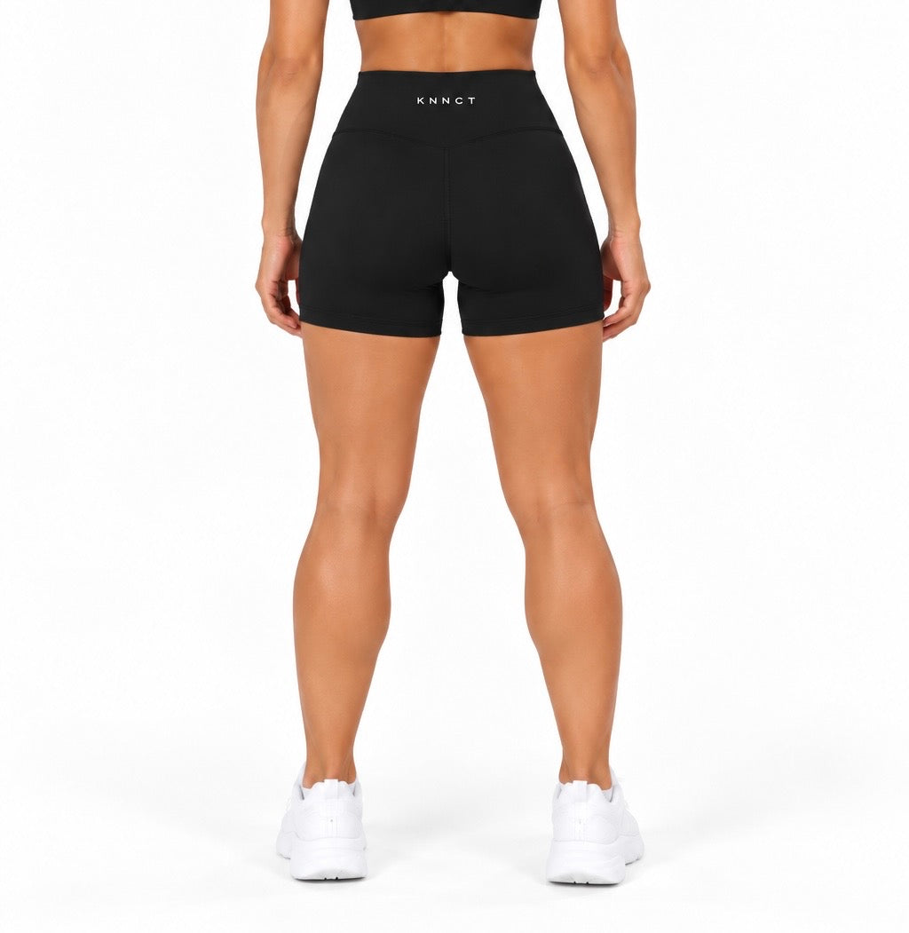 KNNCT Sculpt Shorts – Black Edition