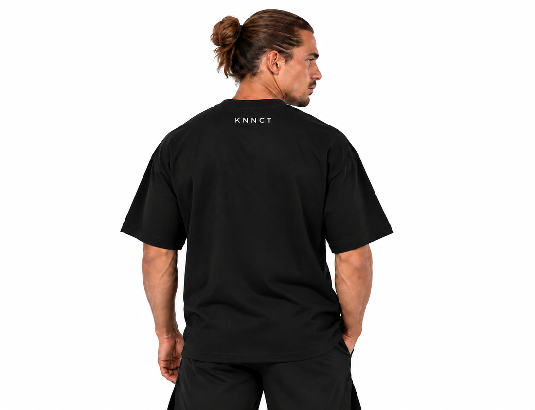 KNNCT T-Shirt Oversize – Black Edition