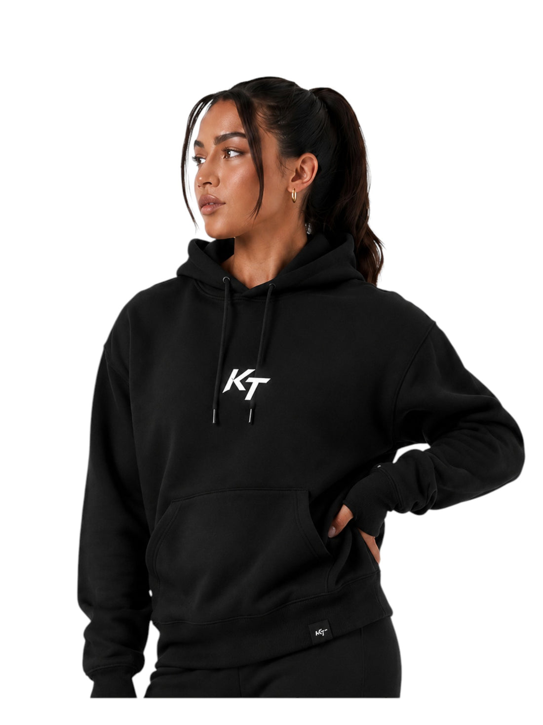 KNNCT Hoodie femme Oversize – Black Edition