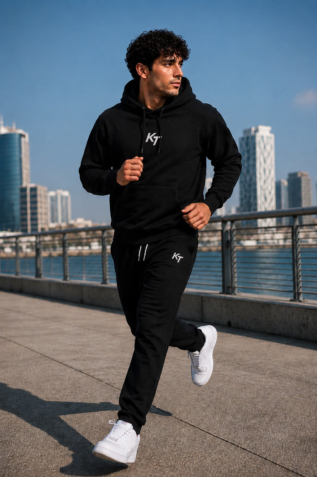 KNNCT Hoodie homme Oversize – Black Edition