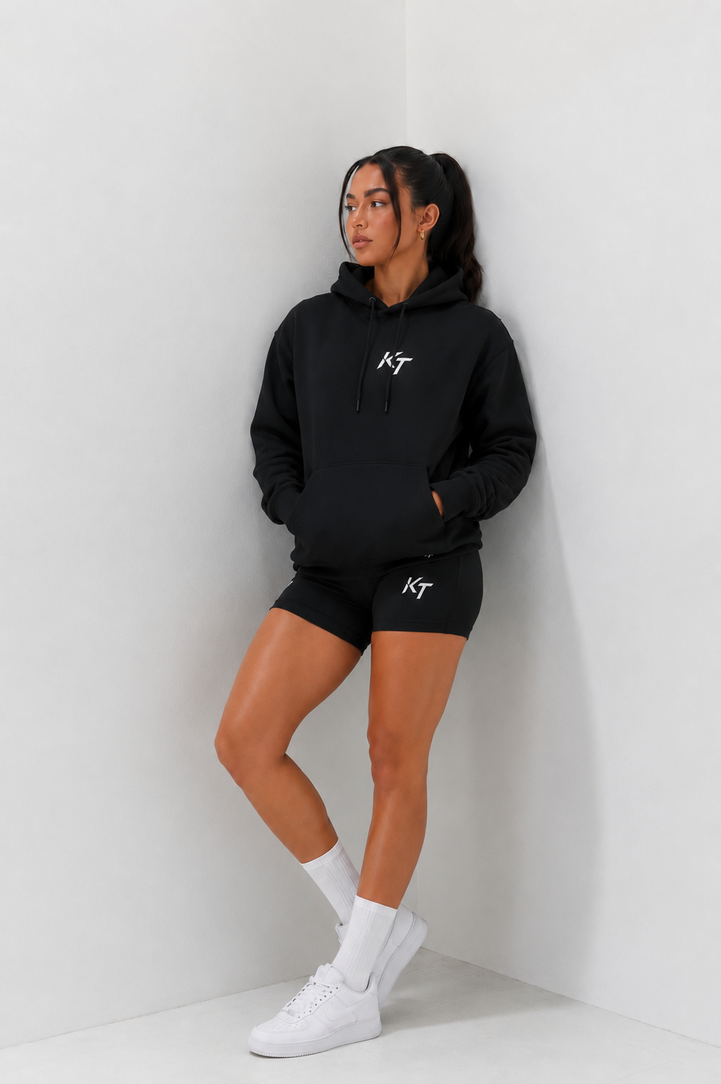 KNNCT Hoodie femme Oversize – Black Edition