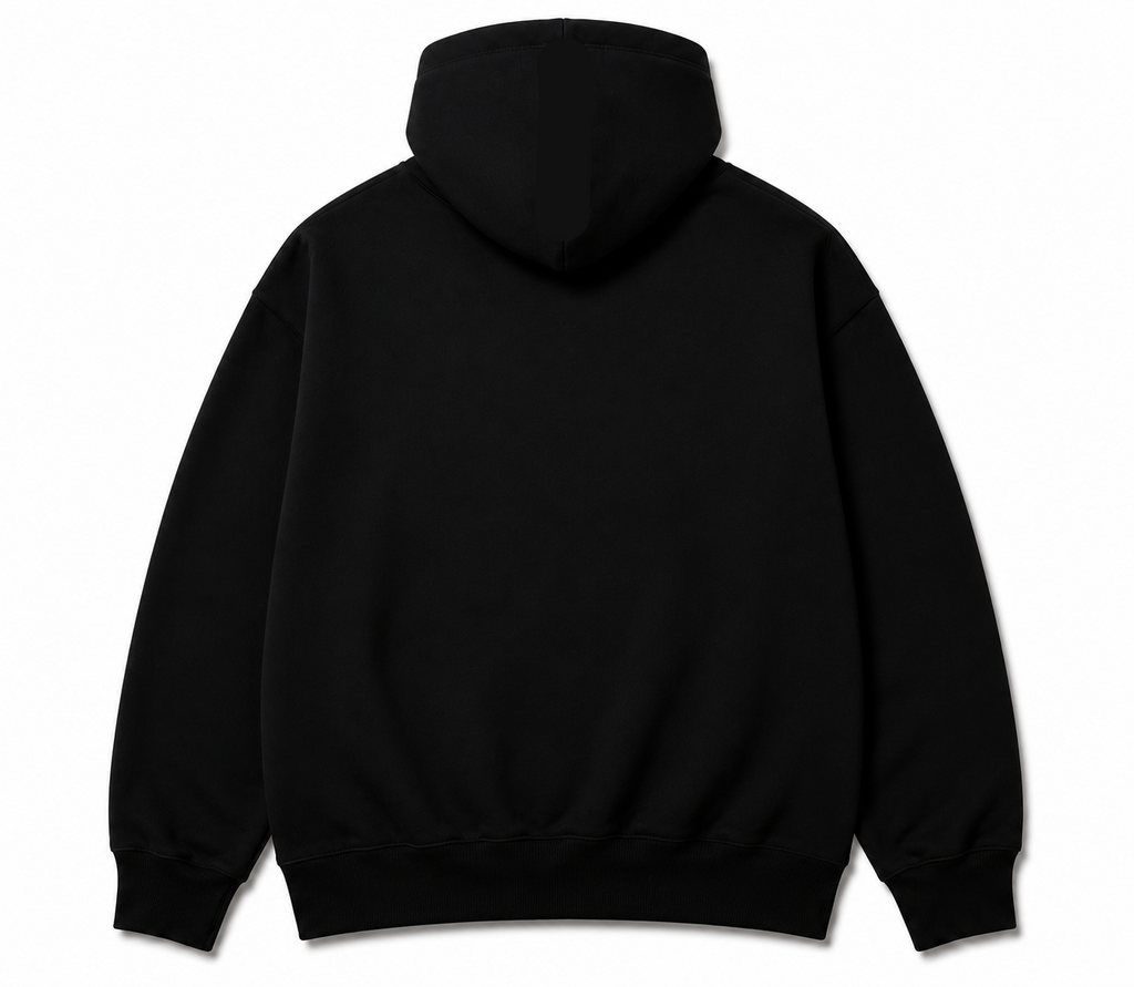 KNNCT Hoodie Oversize – Black Edition