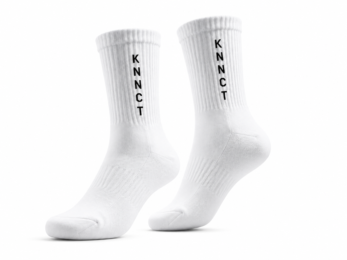 KNNCT Performance Socks – White Edition