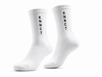 KNNCT Performance Socks – White Edition