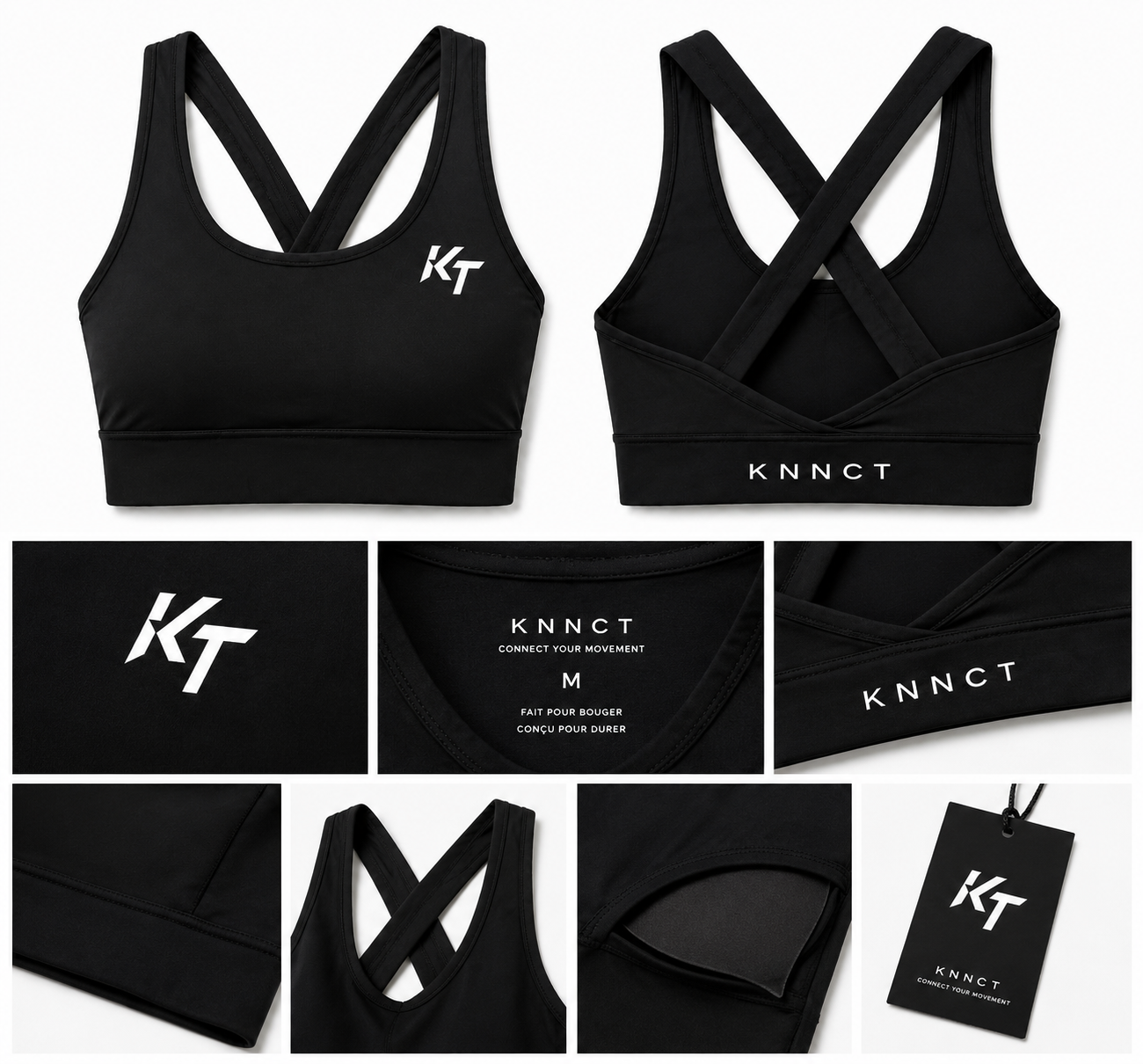 KT Performance Bra – Black Edition
