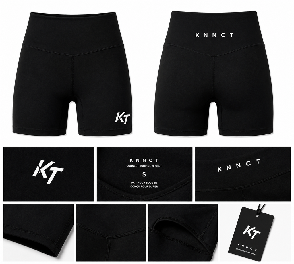 KT Sculpt Shorts – Black Edition