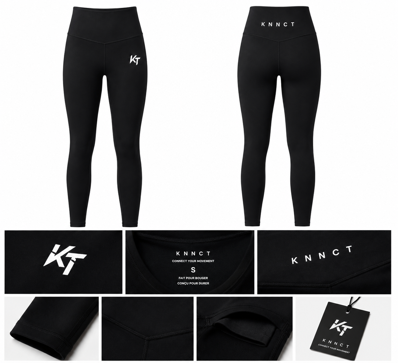 KT Sculpt Leggings – Black Edition