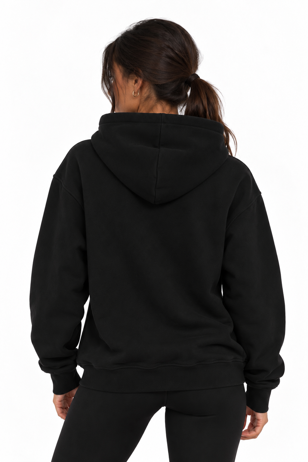 KNNCT Damen Oversize Hoodie – Black Edition