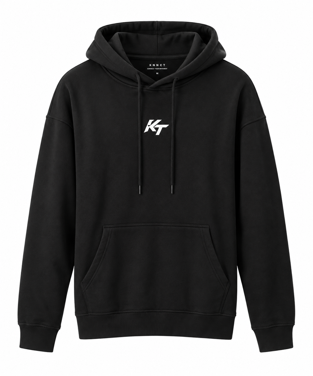 KNNCT Damen Oversize Hoodie – Black Edition