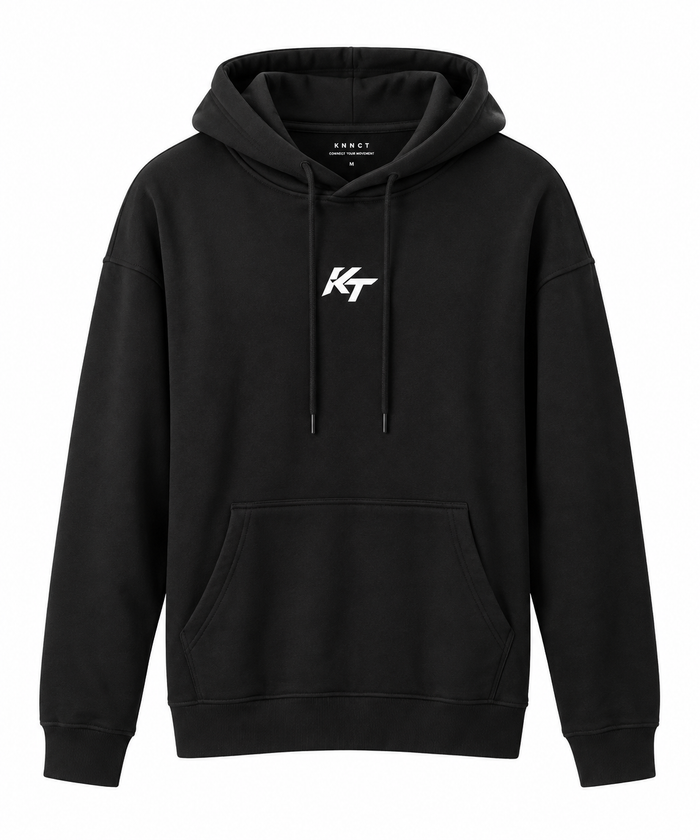 KNNCT Damen Oversize Hoodie – Black Edition