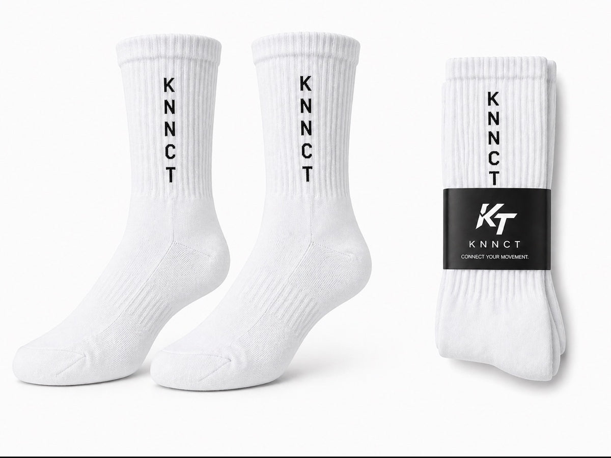 KNNCT Performance Socks – White Edition