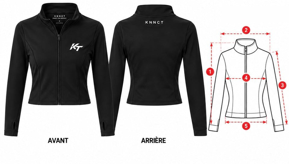 Comment mesurer — KNNCT Performance Jacket – Black Edition