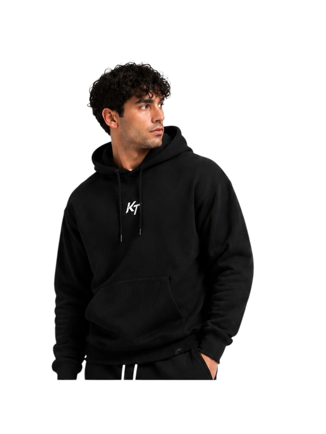 KNNCT Hoodie homme Oversize – Black Edition